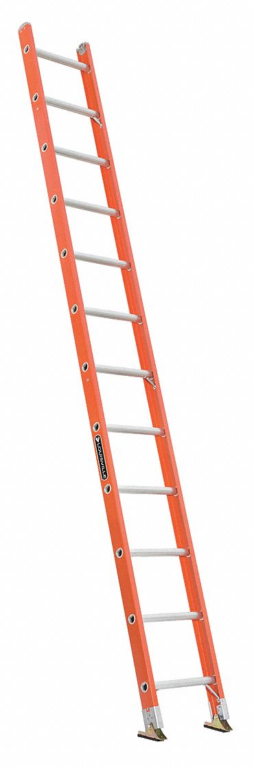 Non-Conductive Fiberglass Straight Ladders