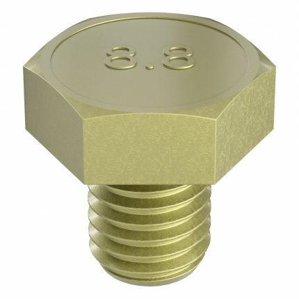 Class 8.8 Steel Hex Head Cap Screws