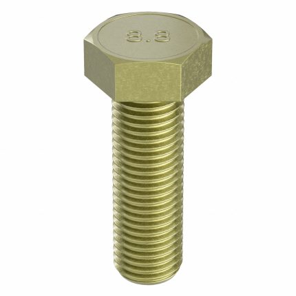 Class 8.8 Steel Hex Head Cap Screws