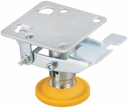 Abrasion-Resistant Nonmarking Floor Locks