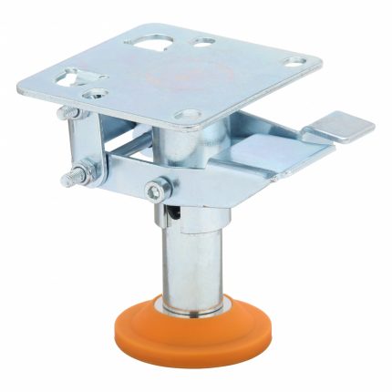 Abrasion-Resistant Nonmarking Floor Locks