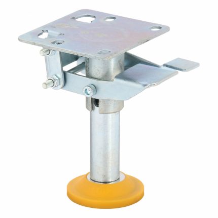 Abrasion-Resistant Nonmarking Floor Locks