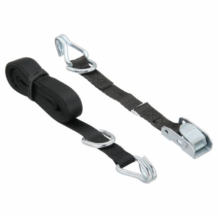 Cam Straps with Wire-Hook & Keeper Ends