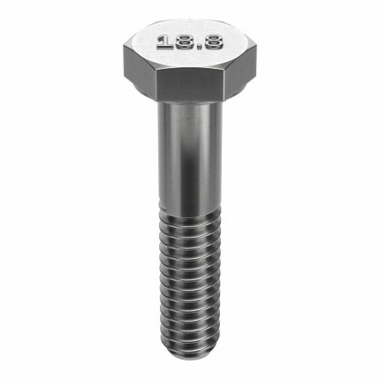 18-8 Stainless Steel Hex Head Cap Screws