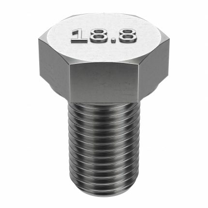 18-8 Stainless Steel Hex Head Cap Screws