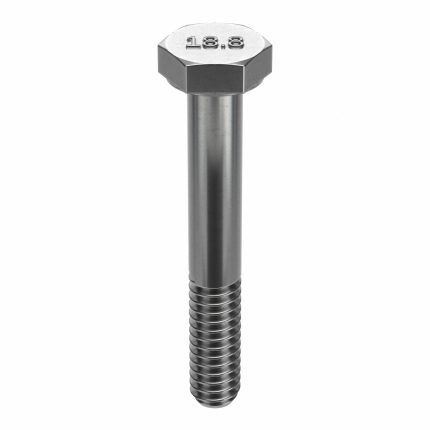 18-8 Stainless Steel Hex Head Cap Screws