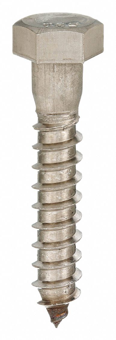 18-8 Stainless Steel Hex Head Lag Screws