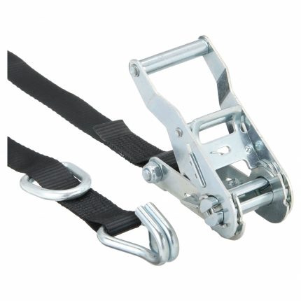 Ratchet Straps with Wire-Hook & Keeper Ends