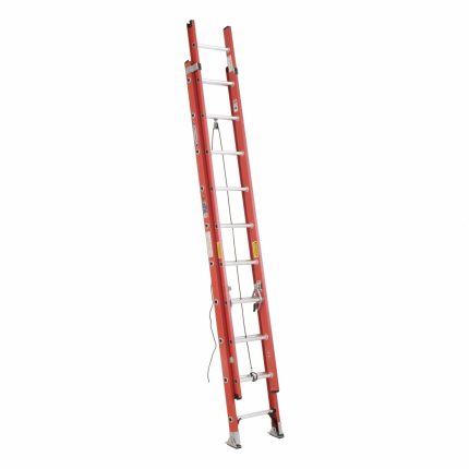 Non-Conductive Fiberglass Extension Ladders