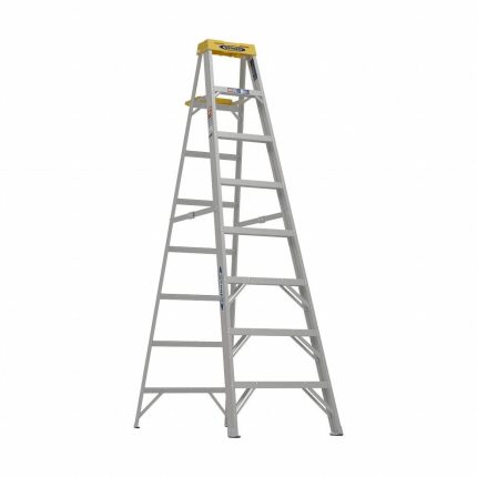 Lightweight Aluminum A-Frame Stepladders
