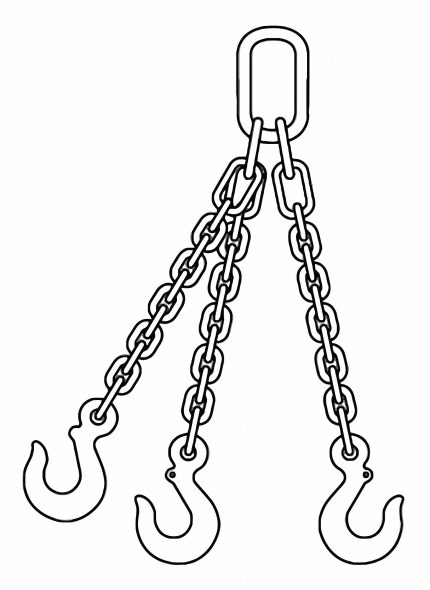 Grade-80 Triple-Leg Chain Slings