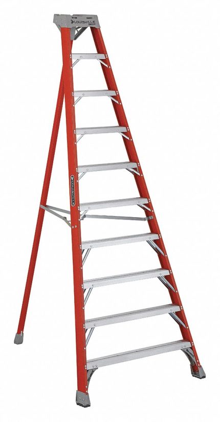 Non-Conductive Fiberglass Tripod Stepladders