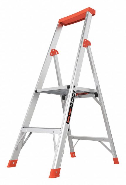 Lightweight Aluminum Platform Stepladders