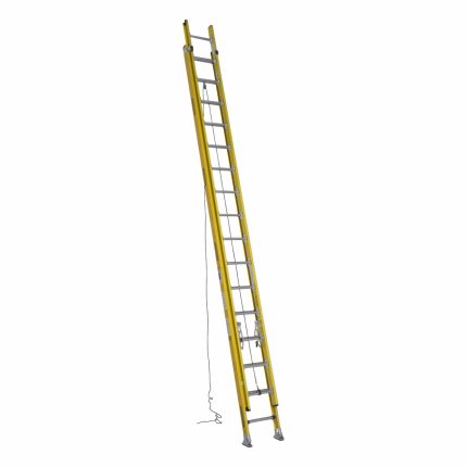 Non-Conductive Fiberglass Extension Ladders