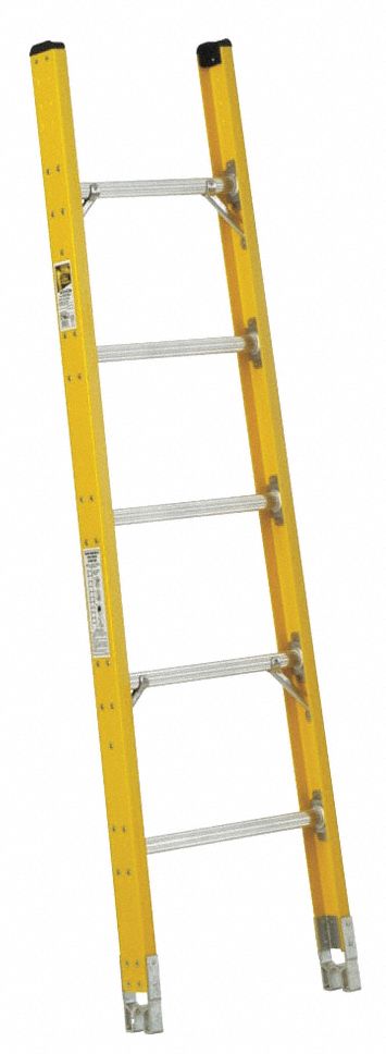 Tapered Sectional Non-Conductive Fiberglass Ladders