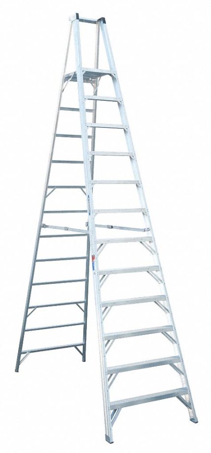 Lightweight Aluminum Platform Stepladders