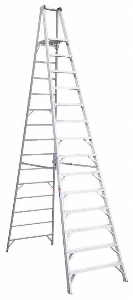 Lightweight Aluminum Platform Stepladders