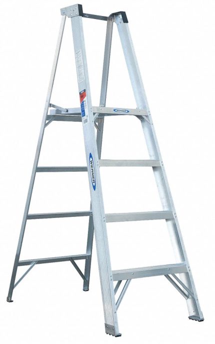Lightweight Aluminum Platform Stepladders