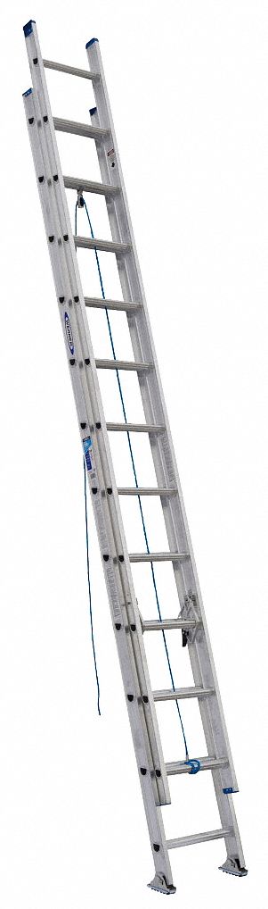 Lightweight Aluminum Extension Ladders