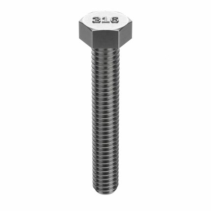 316 Stainless Steel Hex Head Cap Screws