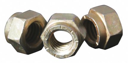 Distorted Thread Lock Nuts