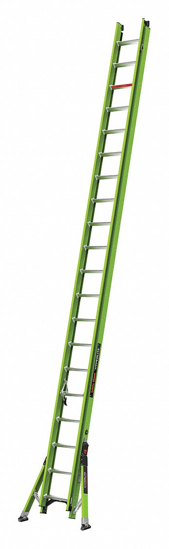 Non-Conductive Fiberglass Extension Ladders