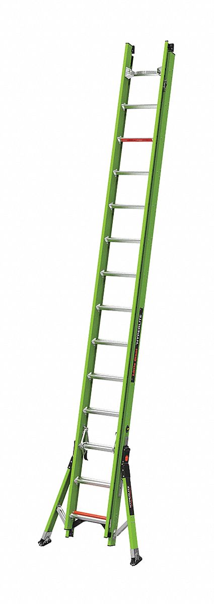 Ultra-Stable Non-Conductive Fiberglass Extension Ladders