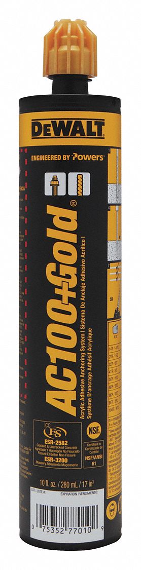 Vinylester Anchor Adhesives