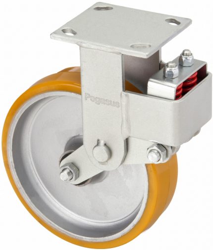 General-Purpose Shock-Absorbing Plate Casters