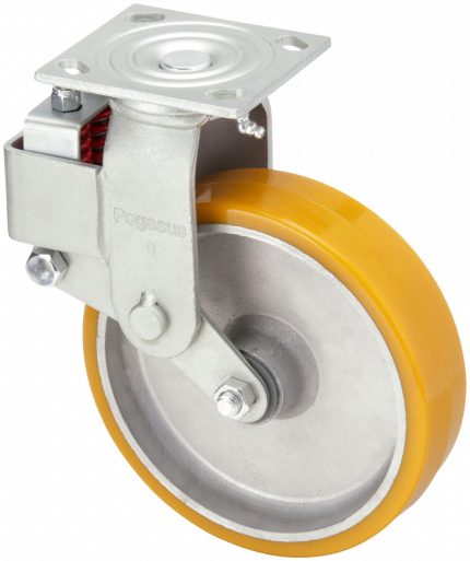 General-Purpose Shock-Absorbing Plate Casters
