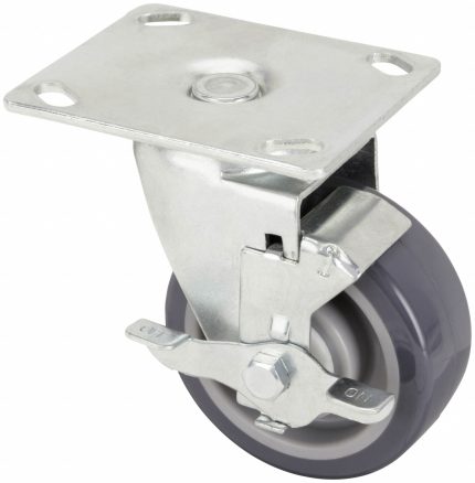 Light-Duty Plate Casters