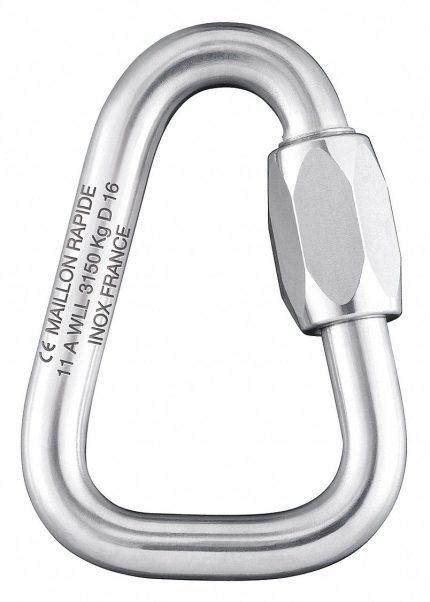 Wide-Body Triangular Threaded Locking Connecting Links