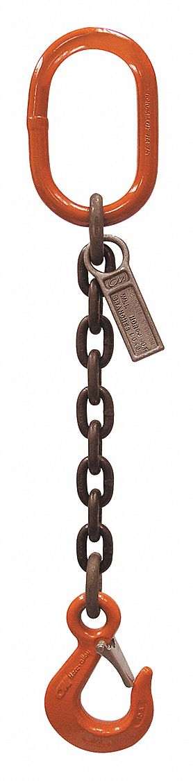 Grade-100 Single-Leg Chain Slings