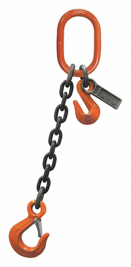 Adjustable-Length Grade-100 Single-Leg Chain Slings