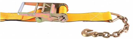 Ratchet Straps with Chain Extension Grab-Hook Ends