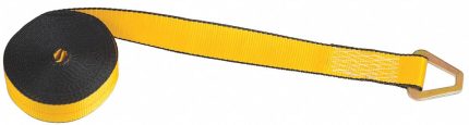 Winch Straps with D-Ring Ends