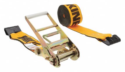 Ratchet Straps with Flat-Hook Ends