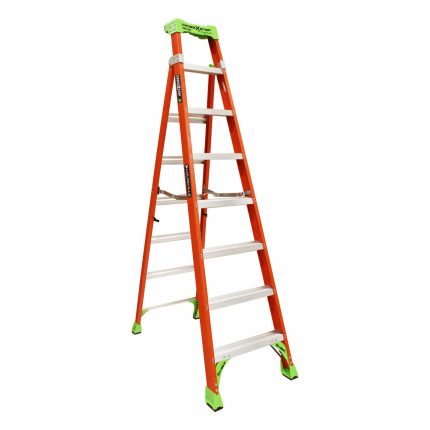 Non-Conductive Leaning Stepladders