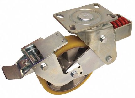 General-Purpose Shock-Absorbing Plate Casters