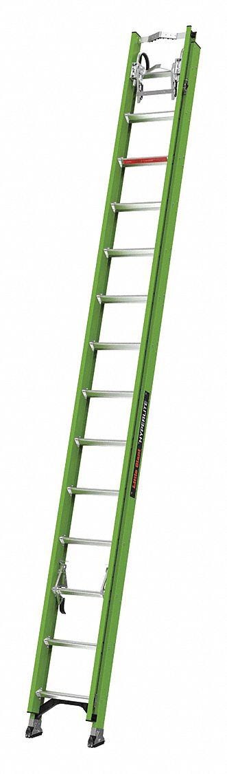 Cable Grab Non-Conductive Fiberglass Extension Ladders