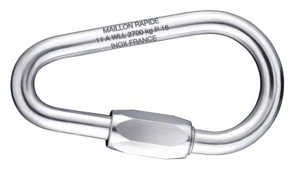 Wide-Body Triangular Threaded Locking Connecting Links