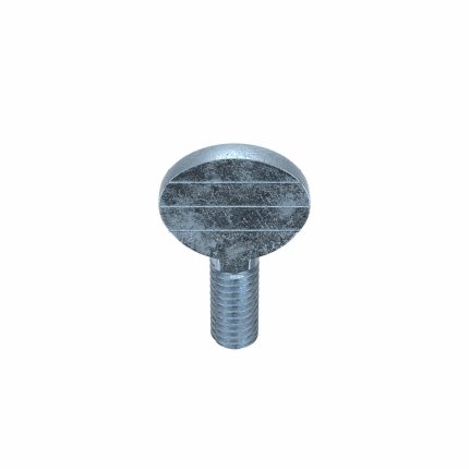 Knurled Head Flared Collar Thumb Screws