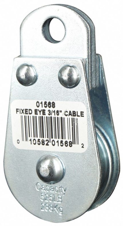 Fixed-Eye Attached Pulley Blocks