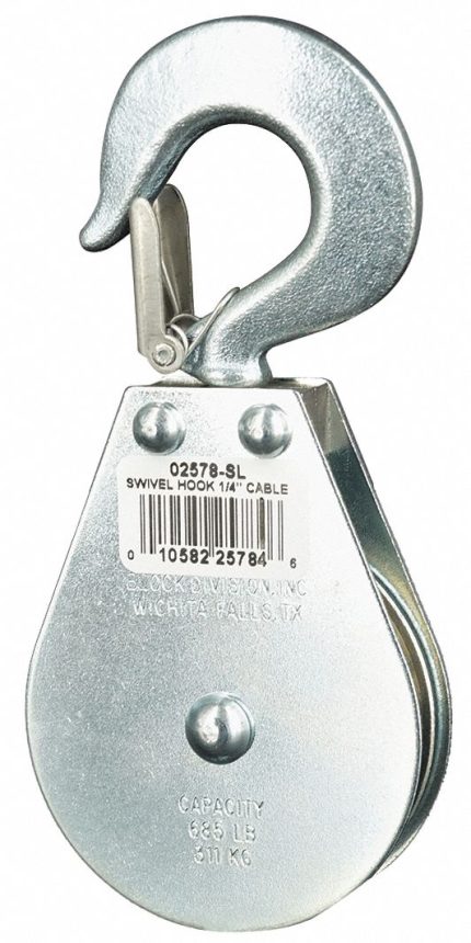 Hook-Attached Snatch Blocks