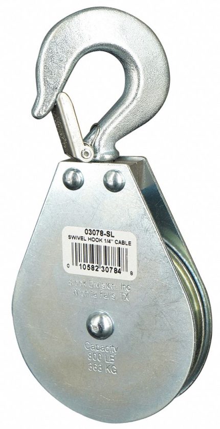 Hook-Attached Snatch Blocks