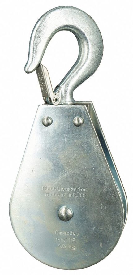 Hook-Attached Snatch Blocks