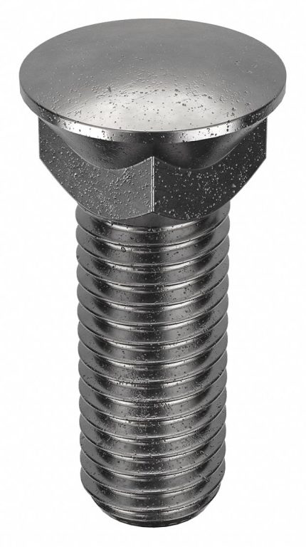 Grade 5 Steel Dome Head Square Neck Plow Bolts