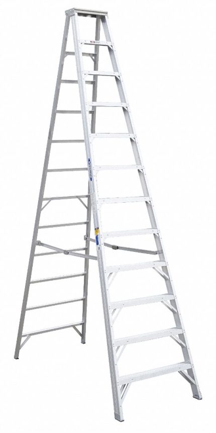 Lightweight Aluminum A-Frame Stepladders