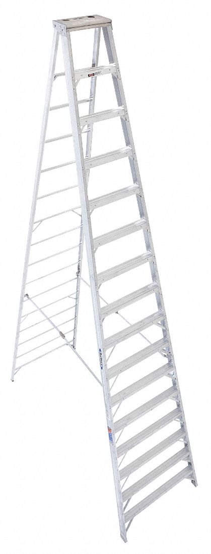 Lightweight Aluminum A-Frame Stepladders