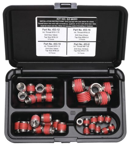 Self-Locking Insert Assortments